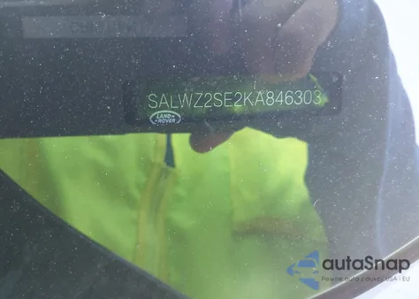 2019 Land Rover Range Rover Sport Svr from USA, damaged, VIN SALWZ2SE2KA846303